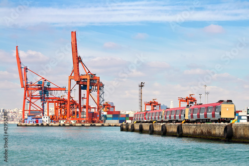 Photo: Industrial harbor Industrial harbor