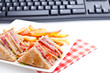 Comida en la oficina