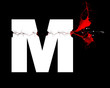 M - Lettre - violence, tuer, tir au pistolet