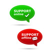 Support online/offline