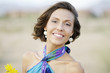 Beautiful smiling young woman