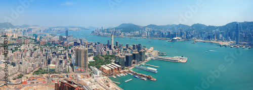 Photo: Hong Kong aerial view Hong Kong aerial view