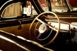 Retro car interior