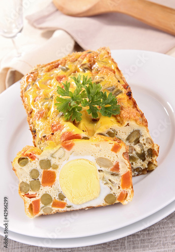Foto: vegetable cake/ terrine vegetable cake/ terrine