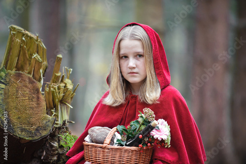 Photo: Rotkäppchen im Wald Rotkäppchen im Wald