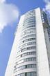 Modern building with apartments