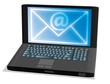 Vektor: Laptop email Laptop email