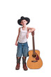 Photo: Little Cowboy Musician Little Cowboy Musician