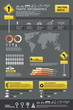 infographic vector traffic set