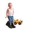 Photo: Little Construction Worker Little Construction Worker