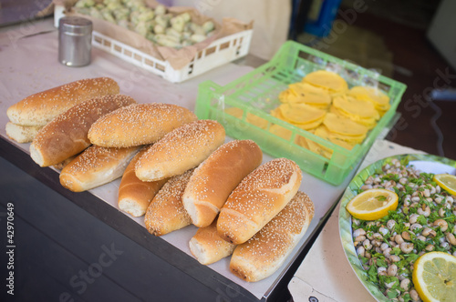 Photo: Pane with panelle Pane with panelle
