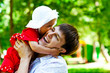 Foto: Father playing with daughter Father playing with daughter