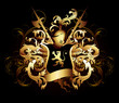 Vector: ornamental shield ornamental shield