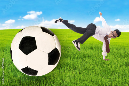 Photo: Business goal Business goal
