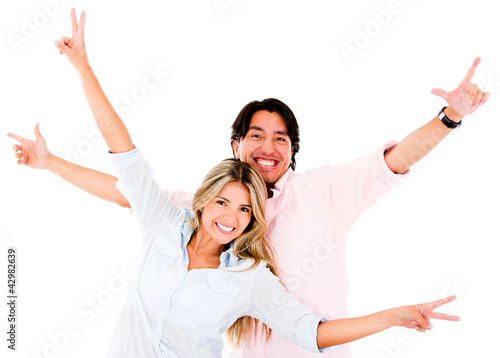 Foto: Excited couple Excited couple