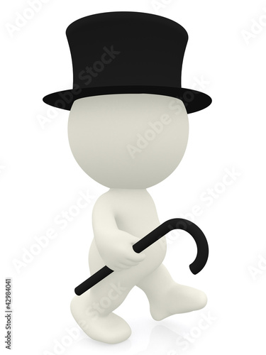 Ilustración: 3D Gentleman 3D Gentleman