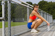 Young Athlete Relaxing