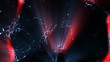 Red Rays Of Light Within In Quantum Scale