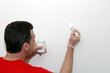 Photo: Man Painting Touch-up Paint Man Painting Touch-up Paint