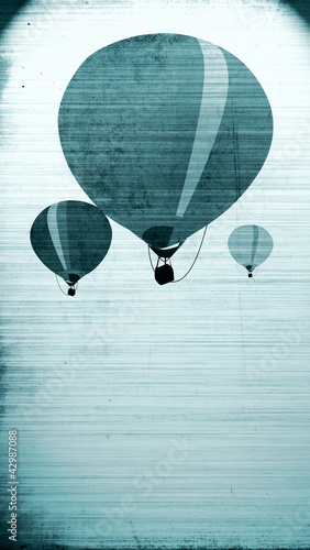 Illustration: Hot air ballon Hot air ballon