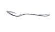 Photo: silver teaspoon side view isolated on white with clipping path silver teaspoon side view isolated on white with clipping path