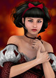 Girl in red