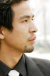Close-up of a man in business suit 
