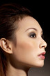 Close-up of a woman's face