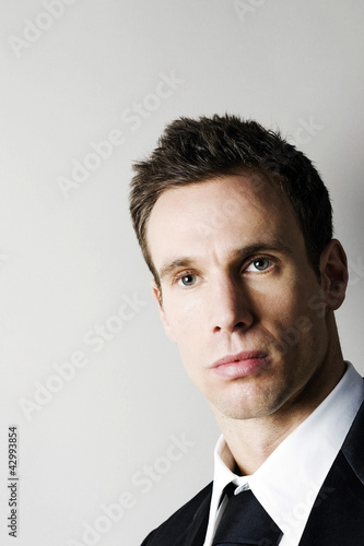 Photo: Man with blank expression Man with blank expression