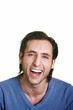 Man laughing