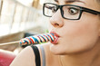 Foto: Girl Eating Candy Girl Eating Candy