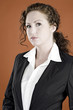 Businesswoman posing for the camera