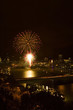 Fireworks over River Thames