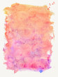 Fondo creativo acuarela sobre papel