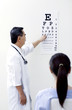 Visual acuity testing