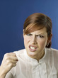 Angry woman