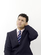 Businessman thinking