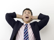 Happy businessman