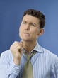 Businessman thinking