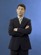 Businessman thinking