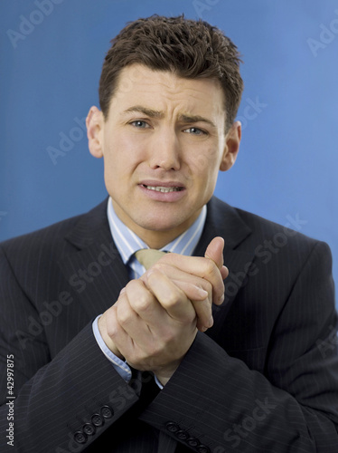 Photo: Worried businessman Worried businessman
