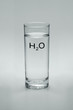 A glass of water