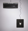 Keyboard and mouse