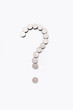 Question mark coins
