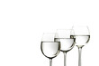 Three glasses of water