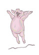 Happy pig