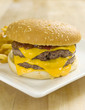 Double cheeseburger