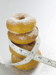 Doughnuts and tape measure