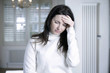 An ill woman