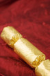 Close up of a Christmas cracker